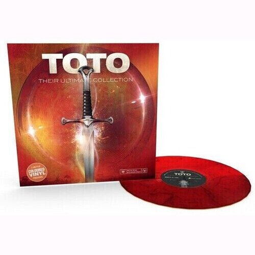 TOTO - Ulltimate Collection - Red Marbled Color Vinyl - Indie Vinyl Den
