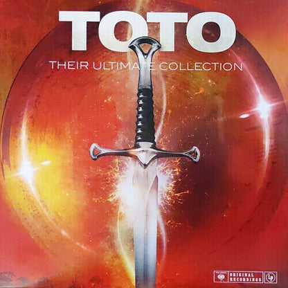 TOTO - Ulltimate Collection - Red Marbled Color Vinyl - Indie Vinyl Den
