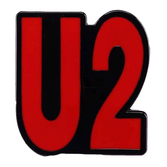 U2 Logo Enamel Pin - Indie Vinyl Den