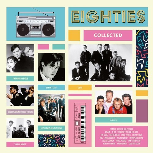 Various Artists - Eighties Collected - Transparent Magenta Color Vinyl 2LP 180g Import - Indie Vinyl Den