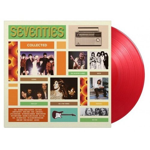 Various Artists - Seventies COLLECTED Greatest Hits - Red Color Vinyl 180g Import - Indie Vinyl Den