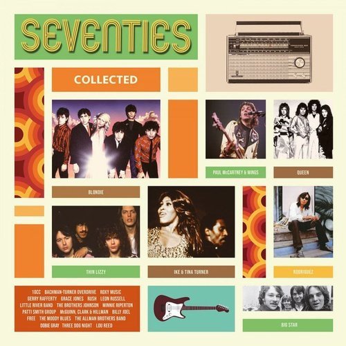 Various Artists - Seventies COLLECTED Greatest Hits - Red Color Vinyl 180g Import - Indie Vinyl Den