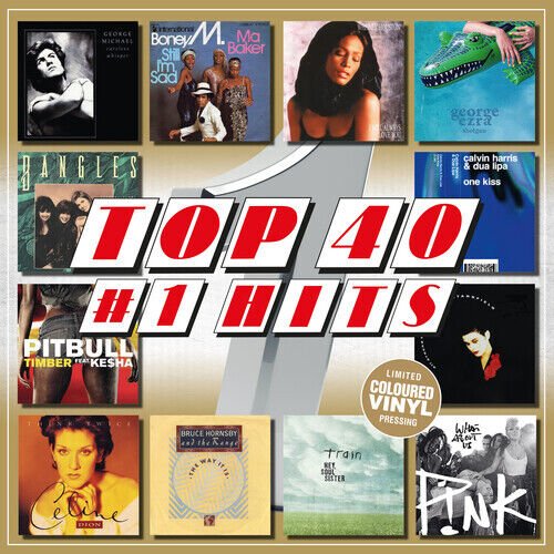 Various Artists - Top #1 Songs - Gold Color Vinyl Record - Indie Vinyl Den