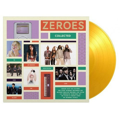 Various Artists - Zeroes Collected Greatest Hits - Yellow Color Vinyl 2LP 180g Import - Indie Vinyl Den