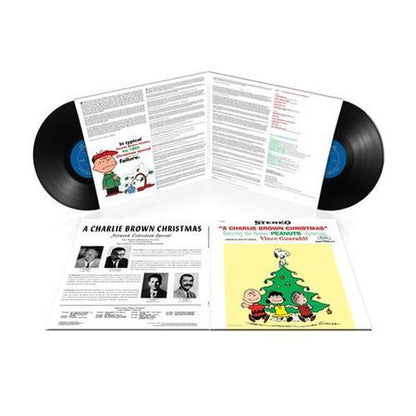 Vince Guaraldi Trio - A Charlie Brown Christmas - Deluxe Vinyl Record 180g 2LP - Indie Vinyl Den