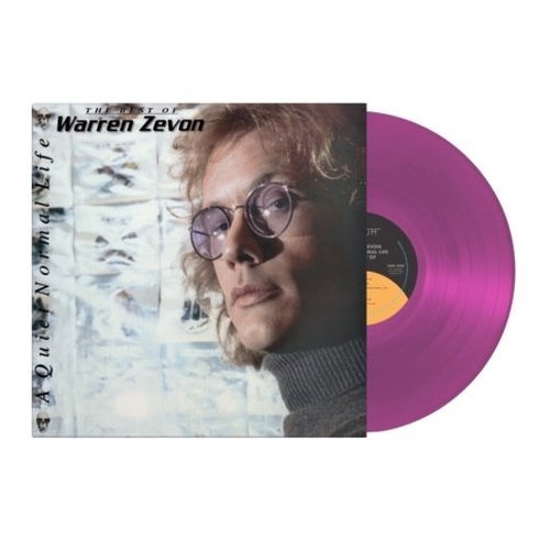 Warren Zevon - A Quiet Normal Life: The Best Of - Translucent Grape Color Vinyl Record - Indie Vinyl Den