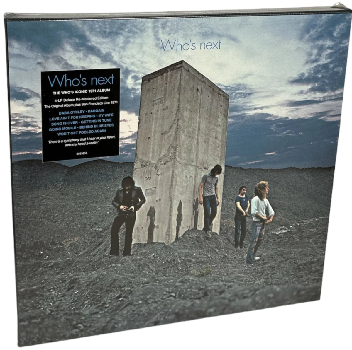 Who,The - Who's Next: 50th Anniversary (Album + San Francisco Live - 1971) - Vinyl Record 4LP - Indie Vinyl Den