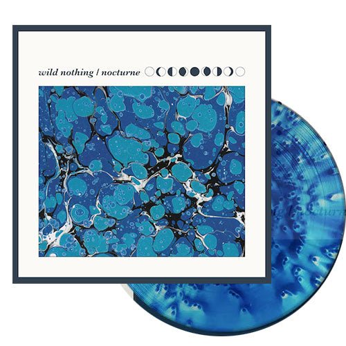 Wild Nothing - Nocturne (10th Anniversary)- Blue Marbled Color Vinyl Record - Indie Vinyl Den