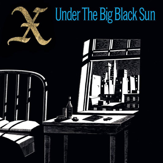 X - Under The Big Black Sun - Turquoise Color Vinyl 180g Import - Indie Vinyl Den