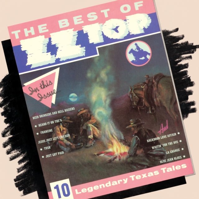 ZZ Top- Best Of ZZ Top [Rocktober] - Transparent Blue Color Vinyl record - Indie Vinyl Den